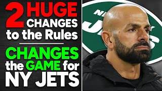 2 HUGE CHANGES to the NFL Rules & How the Jets can TAKE ADVANTAGE!