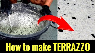 DIY Terrazzo – How to Make It Yourself (Step by Step)
