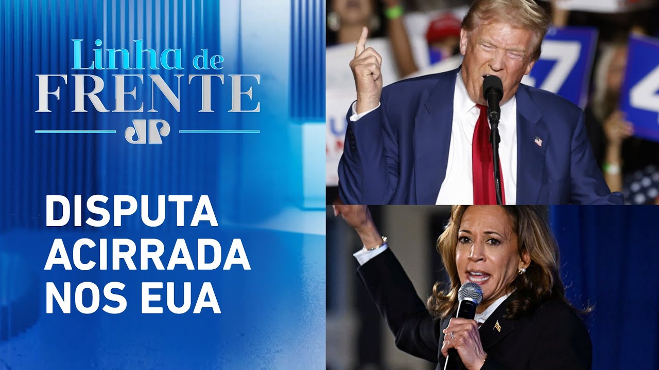 Reuters/Ipsos: Kamala tem 46% e Trump 43% | LINHA DE FRENTE