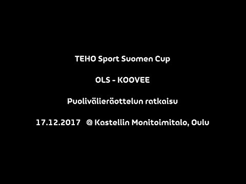 OLS-KOOVEE Suomen Cup PVE ratkaisu