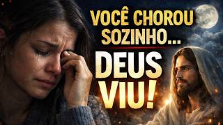 Deus Viu Cada Lágrima 🙏 Se você chorou sozinho essa noite… essa canção é para você.
