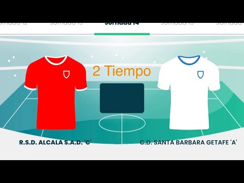 R.S.D. ALCALA S.A.D. 'C' vs C.D. SANTA BARBARA GETAFE 'A' .PRIMERA DIVISION AUTONOMICA CADETE -