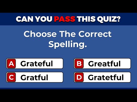 Spelling Quiz - CAN YOU SCORE 20/20? | Part #34