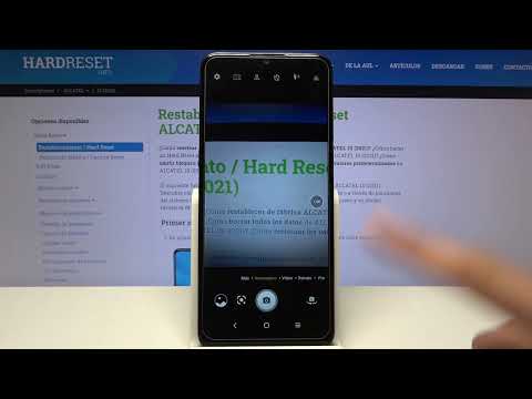 Restaurar la configuración de cámara en ALCATEL 1s 2021