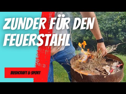 Perfekter Zunder für den Feuerstahl | Bushcraft & Sport #survival