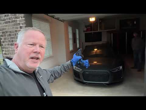 New QuickSilver Exhaust on @stoked.R8 Audi R8V10+ Spyder!