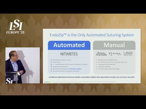 Lloyd Diamond, Nitinotes - Endoscopic Obesity Treatment | LSI Europe '25