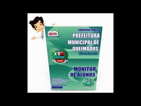 Apostila Concurso Prefeitura de Queimados 2015 - Monitor de Alunos