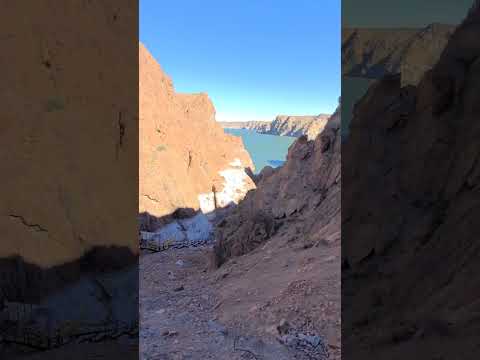 Vista embalse Dique Florentino Ameghino. #chubut #diqueameghino