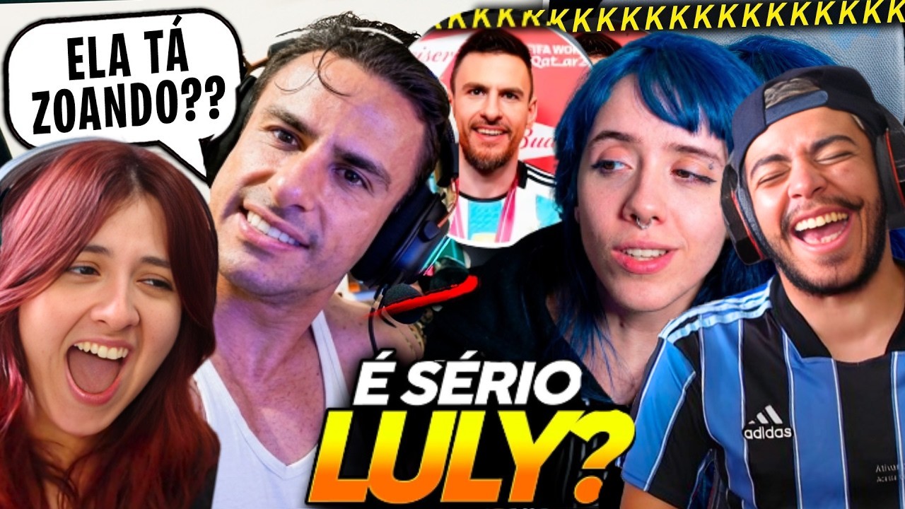 SUPER XANDÃO NÃO TANKOU o QUE a LULY FALOU SOBRE ELE KKKKKKKKKKKK | REACT