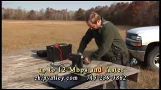 preview picture of video 'Fast Install!  Exede Chippewa Valley Satellite sets up Exede in the middle of a field FAST!'