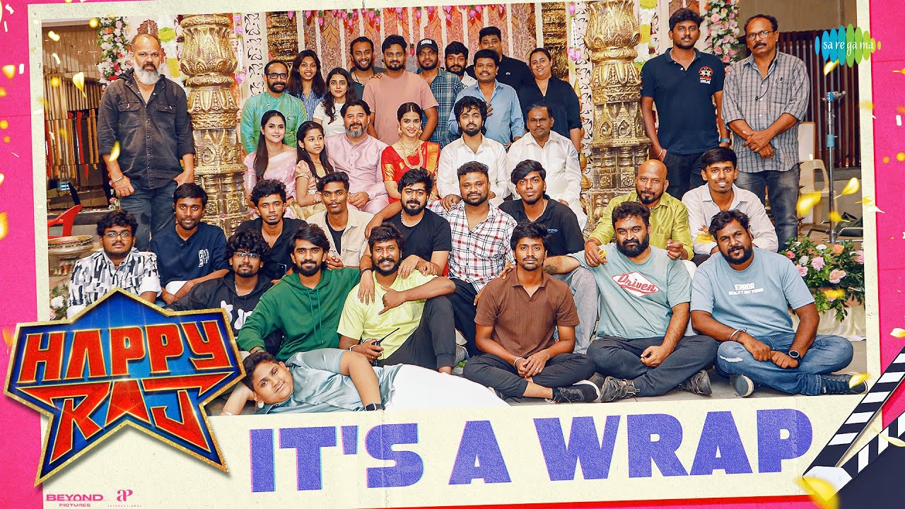 Happy Raj - Shoot Wrapped | GV Prakash | Abbas | Sri Gouri Priya | Maria Raja Elanchezian