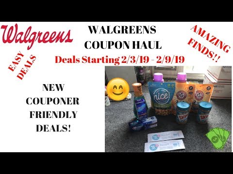 Walgreens Coupon Haul Deals Starting 2/3/19~Super Cheap & Easy Deals New Couponer Friendly  Deals ❤️