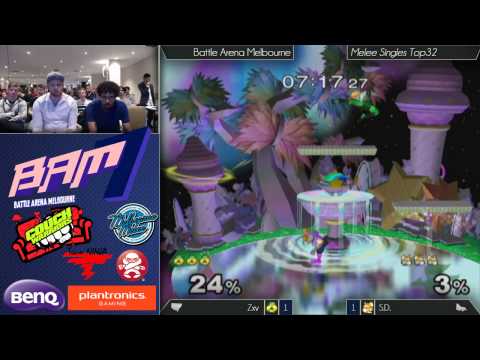 Bam 7 Melee Singles Winners R2 - S.D vs ZXV