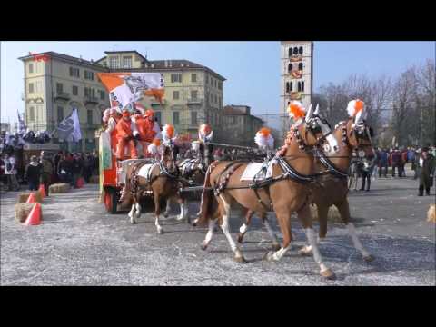 La Contea di Monte Navale carro da getto - Carnevale Ivrea 2017