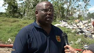 LIVE - Brand vuilnisbelt Charlesburg nog steeds gaande I SUN WEB TV I