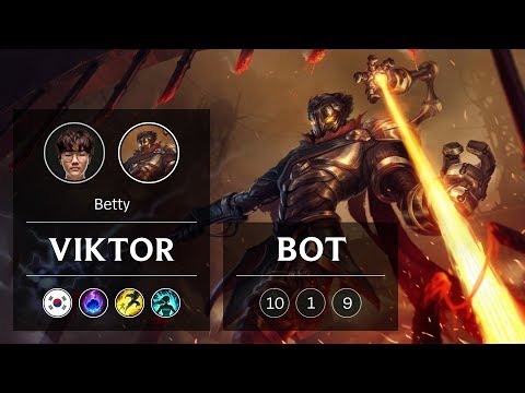 Viktor Bot vs Kai'Sa - KR Challenger Patch 9.1