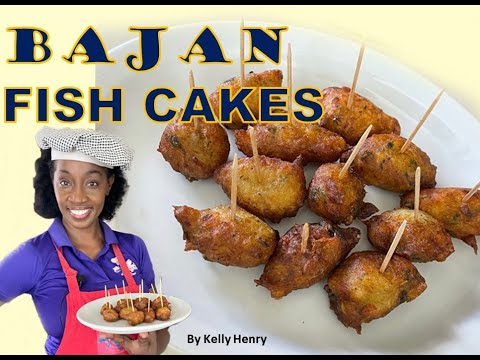 How to make BAJAN FISH CAKES by Kelly Henry
