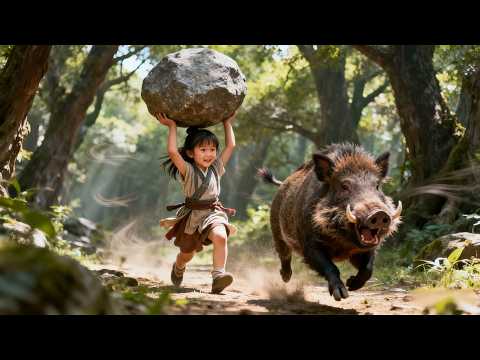 Seven-Year-Old Girl With Godlike Strength Takes Over the Family, Hunts, and Becomes a Village Hero