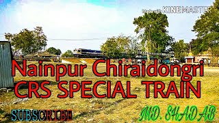 preview picture of video 'Nainpur Chiraidongri CRS SPECIAL TRAIN'