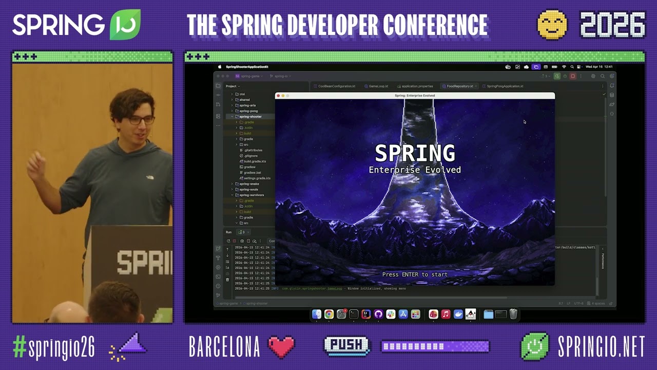 Let's use Spring Boot to build games, because why not? by Alexander Chatzizacharias @ Spring I/O 26
