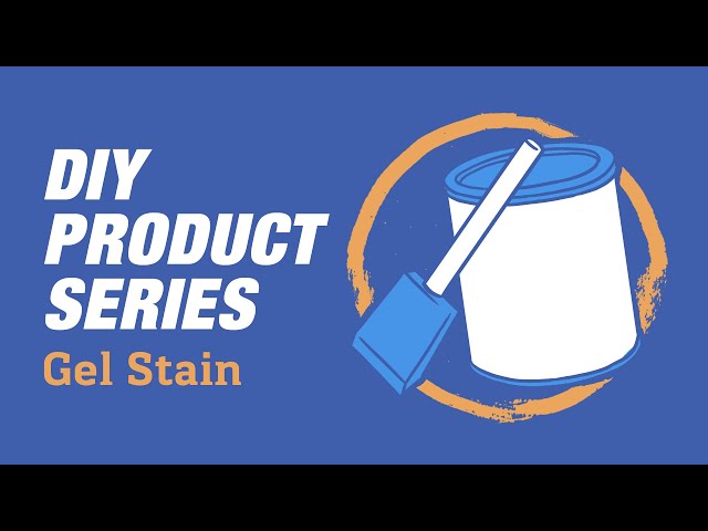 DIY Product Series: Gel Stain