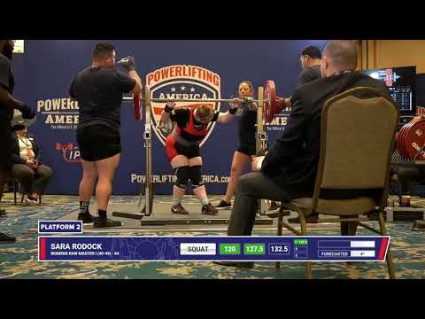 Sara, 2023 Powerlifting America Age Division Nationals, -84kg