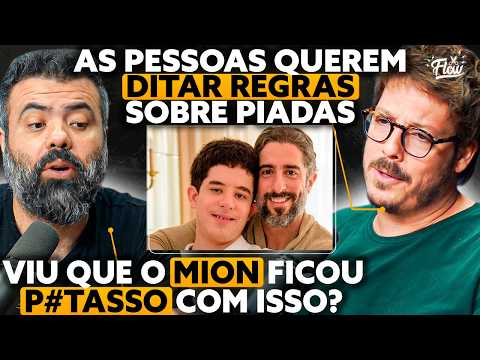 Can you joke about everything? Fábio Porchat is 100% honest about freedom of expression in humor.