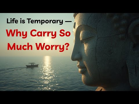 Life Is Temporary — Why Carry So Much Worry? | Buddhist Wisdom