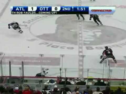 Chris Neil destroys Bryan Little