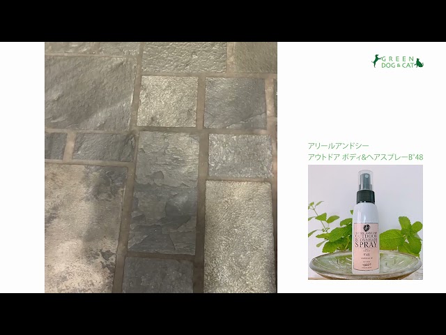 アリールアンドシー アウトドア ボディ&ヘアスプレー B°48