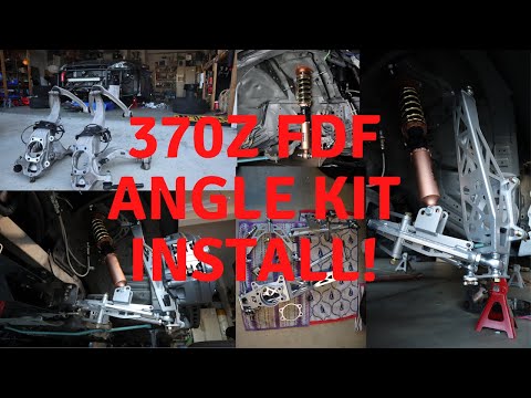 How to install the Best 370z Angle kit (FDF)