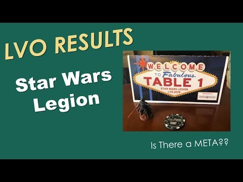 Star Wars Legion: LVO Results and Discussion of Top 6 Lists