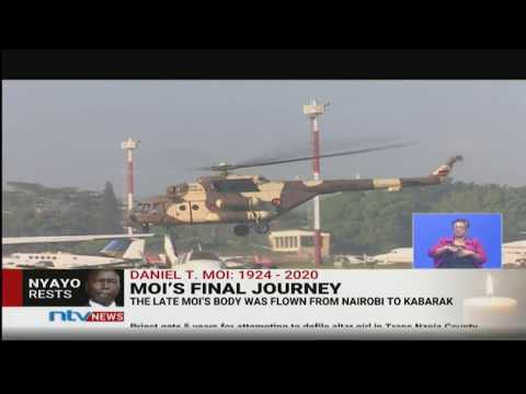 Moi Burial: Mzee Daniel Moi's final journey to his Kabarak home