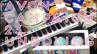 Avon Campaign 23 Unboxing