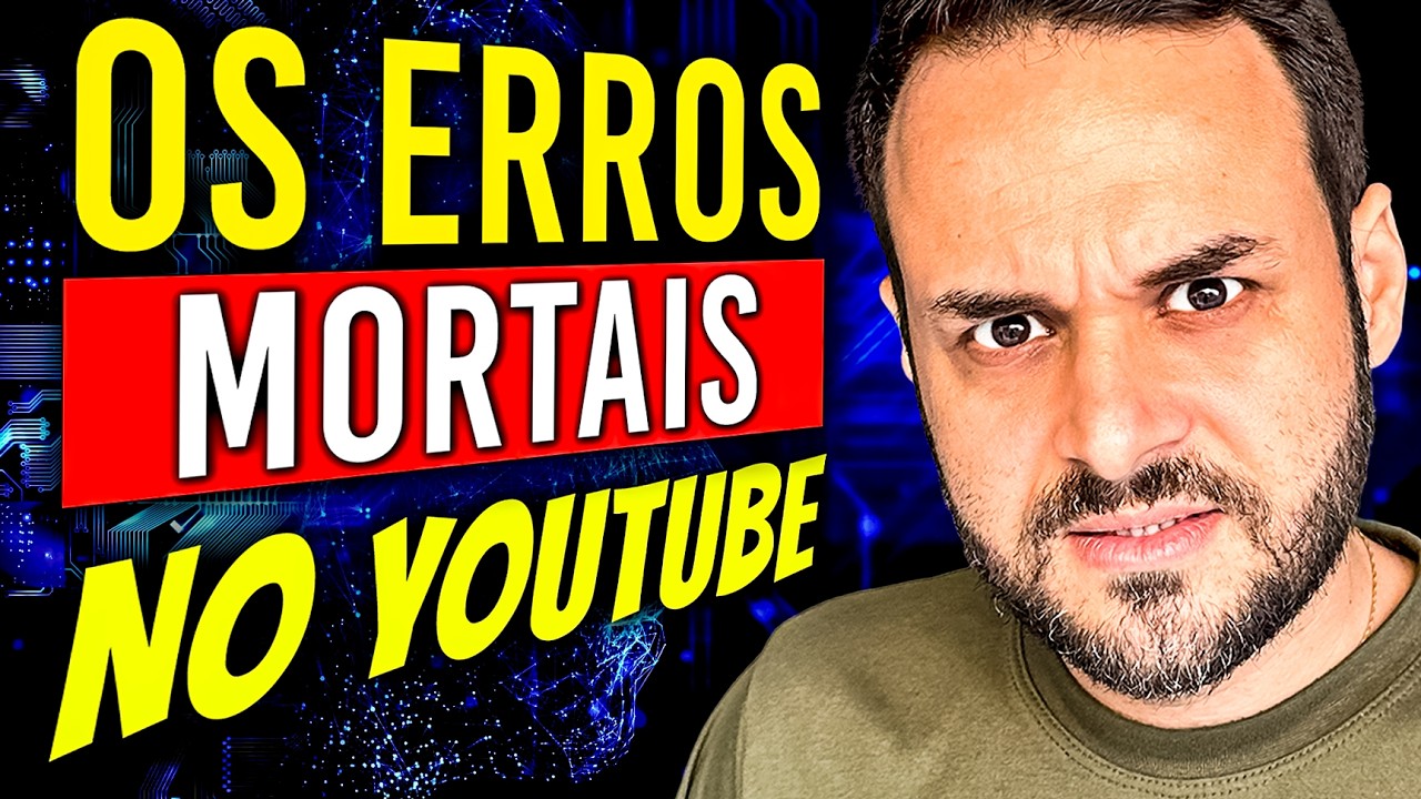 Evite ISSO ou seu canal no Youtube nunca vai CRESCER! QUALQUE NICHO