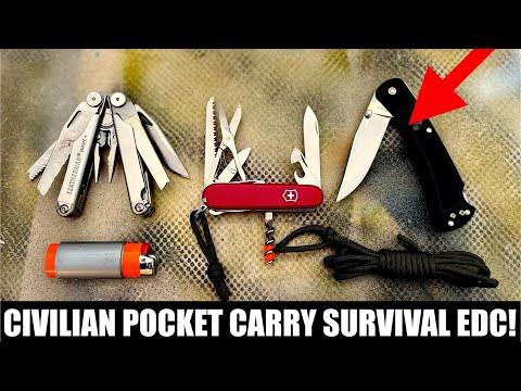 Infantryman's "Civilian" Pocket Survival EDC Kit!