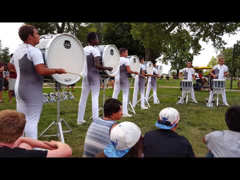 Blue Knights Drumline 2015 Prelims warm up