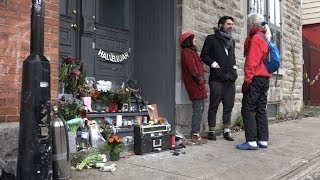 Music-lovers in Canada mourn songwriter and poet Leonard Cohen