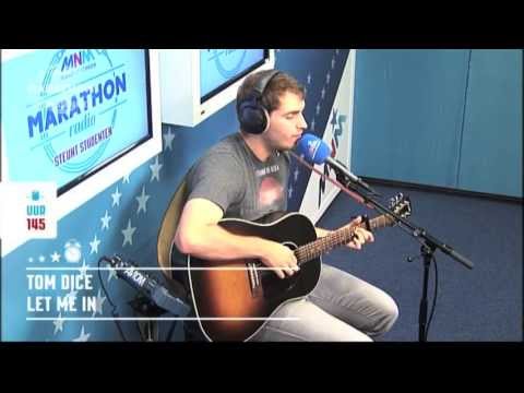 Tom Dice live met 'Let me In' tijdens Marathonradio 13 juni 2013