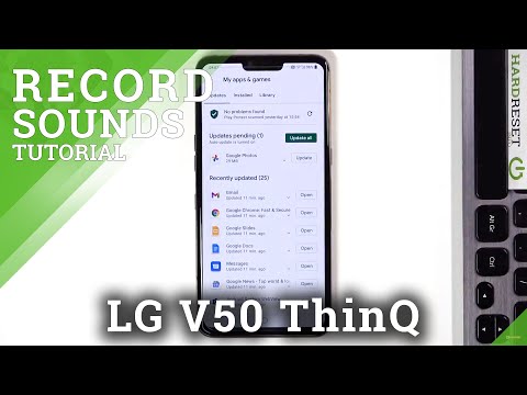 How to Record Sounds in LG V50 ThinQ – Find Voice Recorder