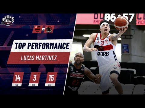 TOP PERFORMANCE - Lucas Martinez (14 points) Flamengo vs. Caballos De Cocle