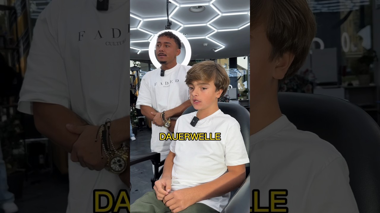 KLEINER BUBE WOLLTE NE DAUERWELLE😲