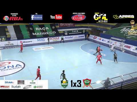 GOLS MARRECO FUTSAL 1 X 3 PALMASNET / PREF. DE PALMAS