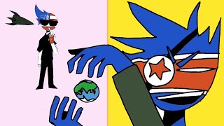 IMA KOREAN - Countryhumans Map Version ~ Rucka Rucka Ali ft DJ Not Nice