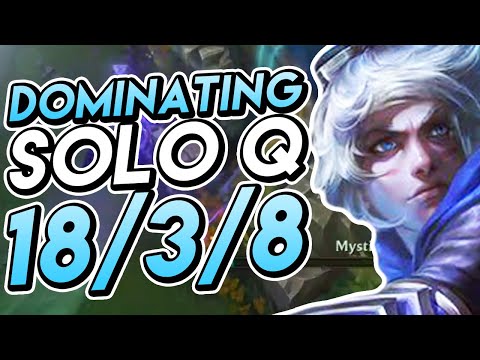 DOMINATING SOLO Q - Full Ezreal Gameplay