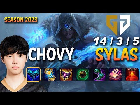 GEN Chovy SYLAS vs EKKO Mid - Patch 13.23 KR Ranked
