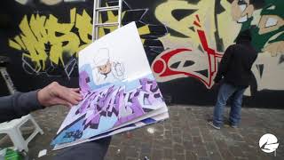 OLD School - Fresque Flow - Di(x)Visions