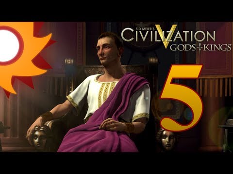 Civilization V Gods and Kings as Rome - Episode 5 ...Conquest..Through Peace?...