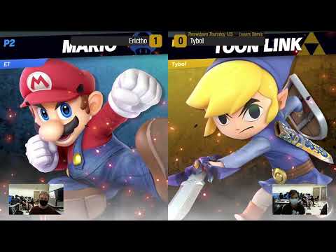 Throwdown Thursday 135 - Losers Semis - EricTho (Mario) vs Tybol (Toon Link)